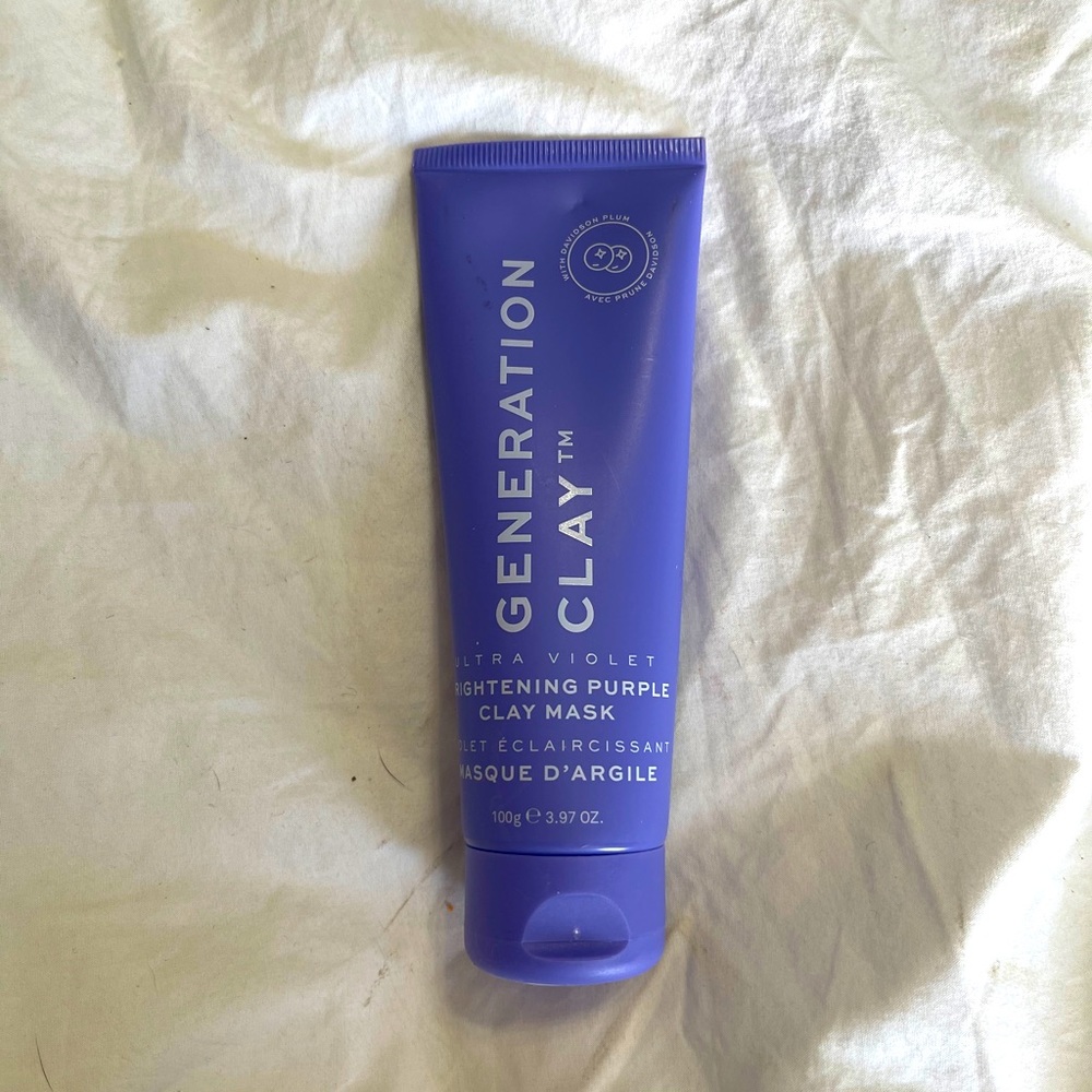 Generation Clay brightening purple clay mask